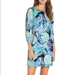 LILLY Bright Navy Alotta Coloda dress